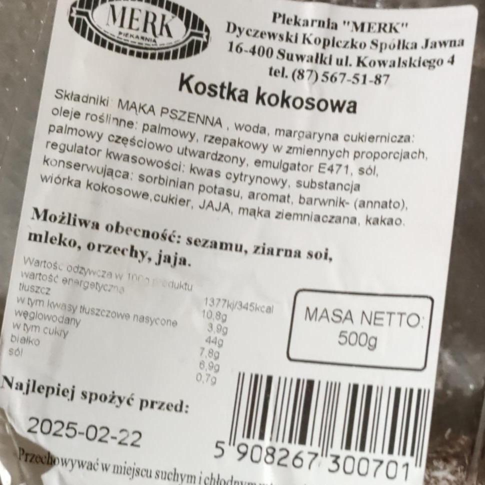Zdjęcia - Kostka kokosowa Merk