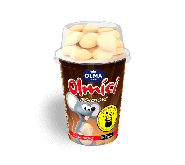 Zdjęcia - Olma Olmici Chocolate Yoghurt with Sponge Cakes