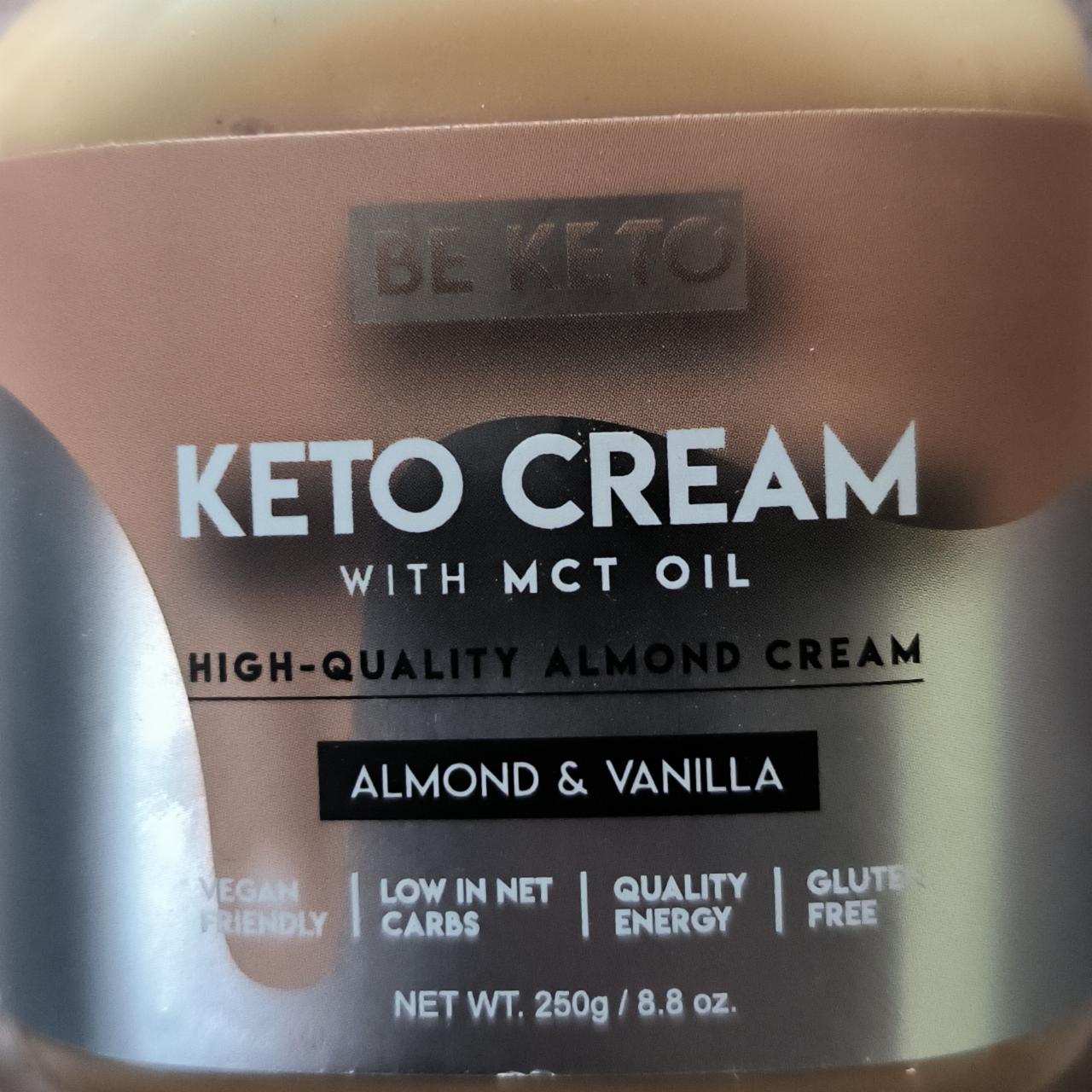 Zdjęcia - Keto Cream Almond & Vanilla Be keto
