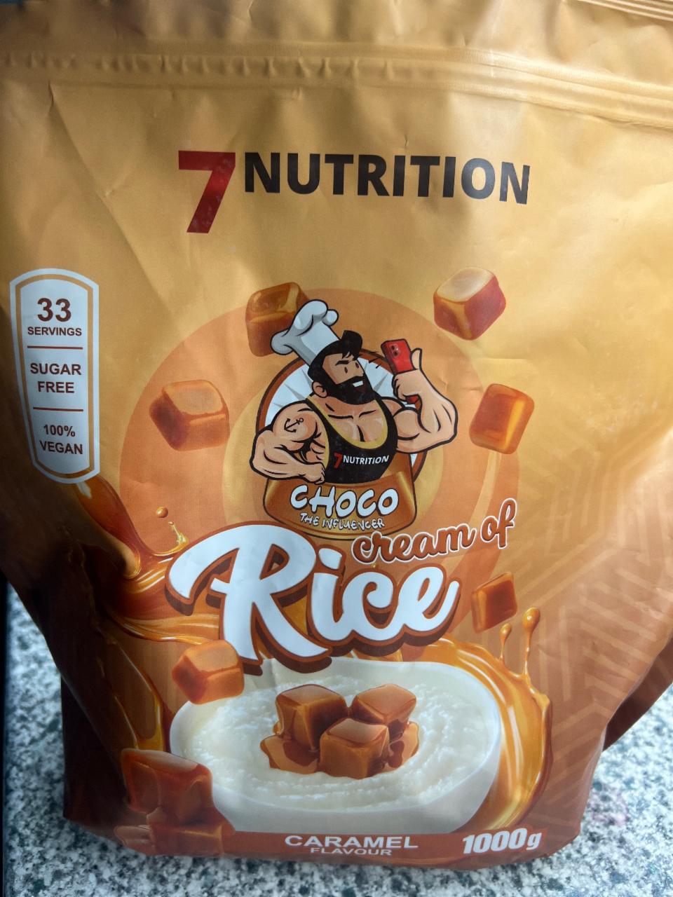 Zdjęcia - Cream of rice caramel flavour 7Nutrition