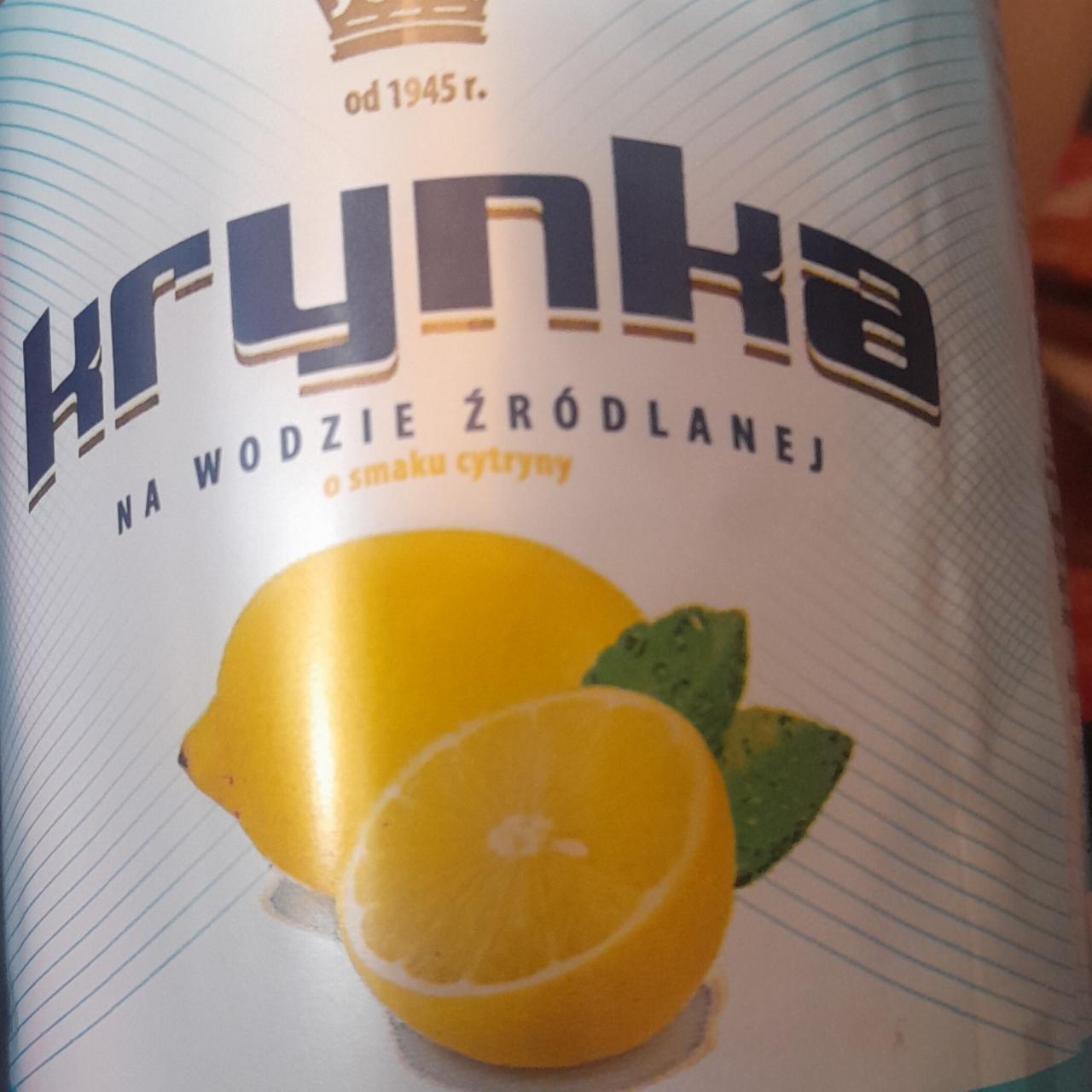 Zdjęcia - Krynka Napój niegazowany o smaku cytryny 1,5 l