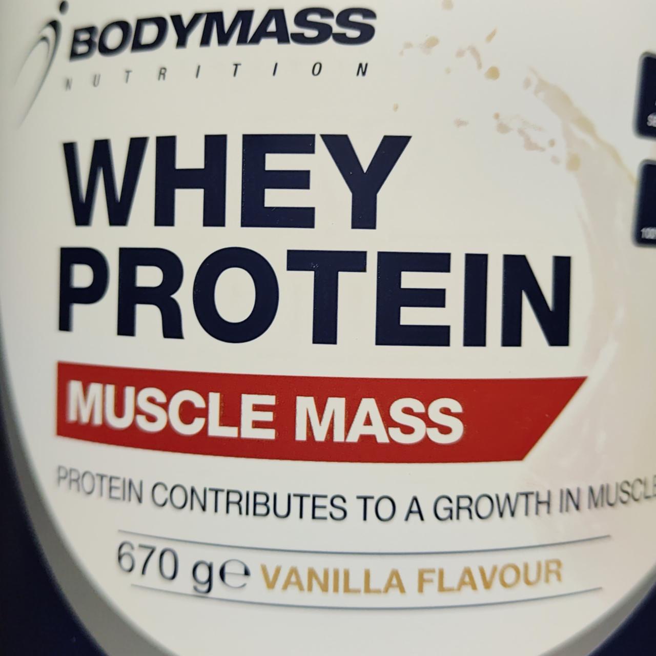 Zdjęcia - Whey protein muscle mass vanilla Bodymass Nutrition