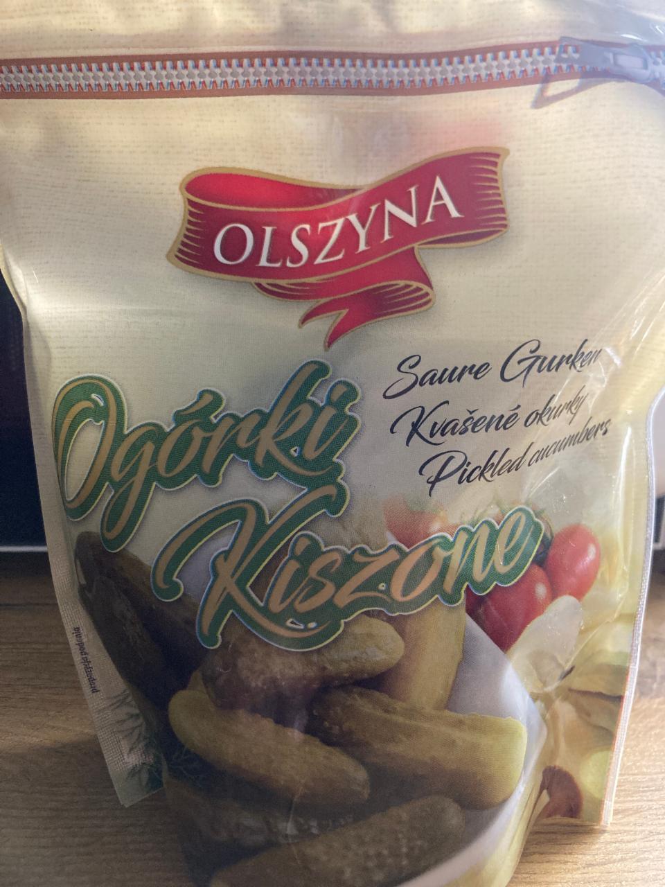 Zdjęcia - Ogórki kiszone OLSZYNA