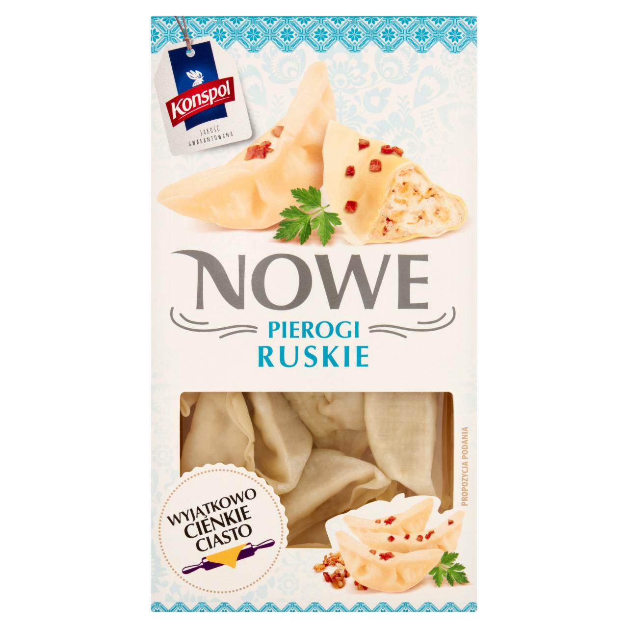 Zdjęcia - Konspol Nowe Pierogi ruskie 230 g