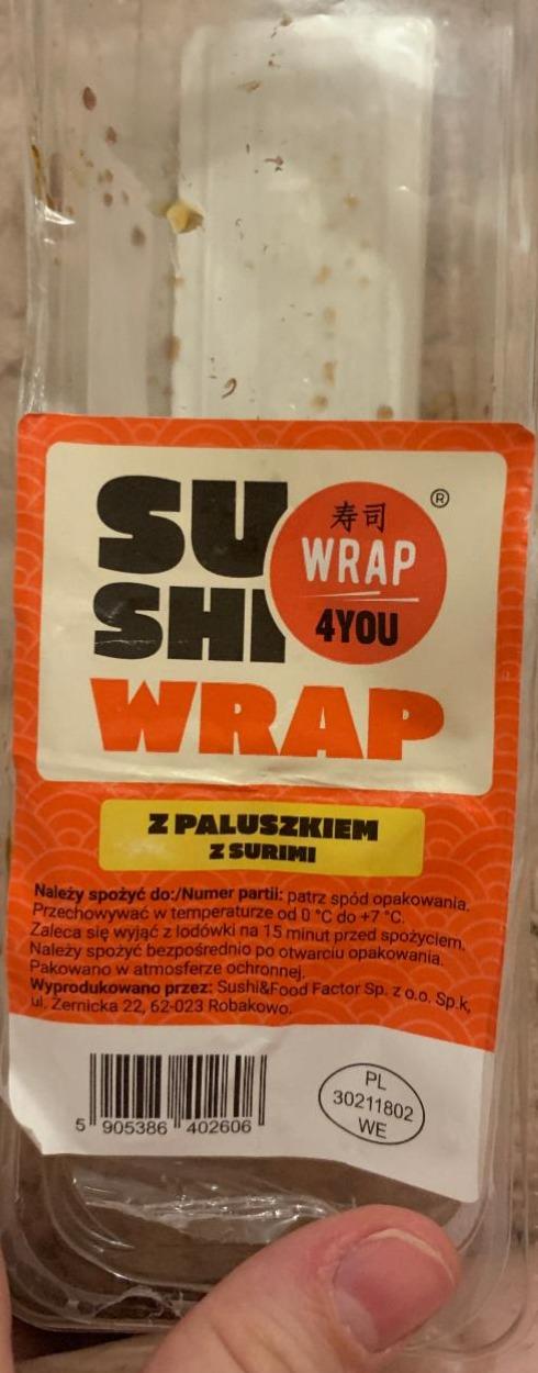 Zdjęcia - Sushi wrap z paluszkiem z surimi Wrap4you