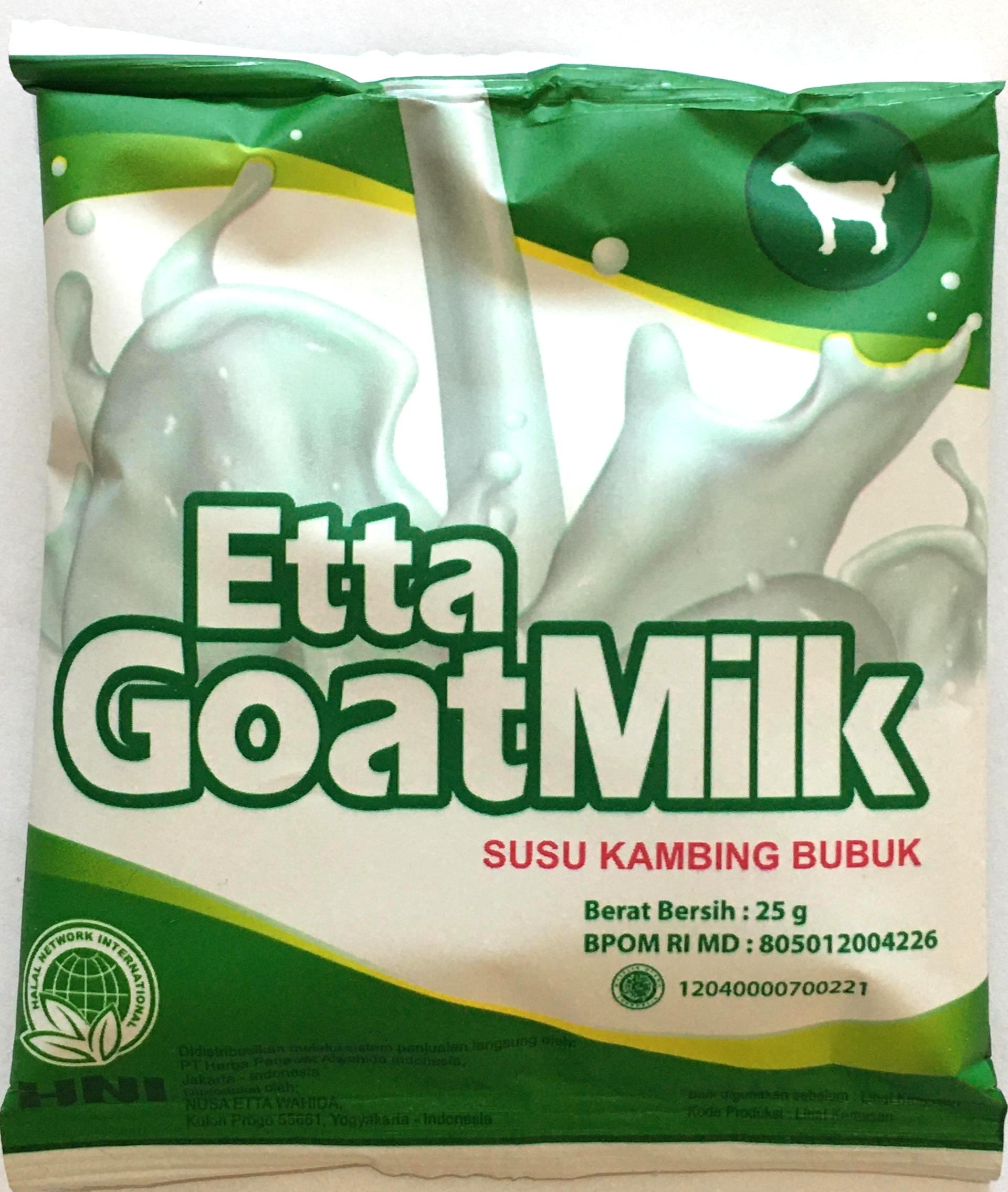 Zdjęcia - Goat milk susu kambing bubuk Etta