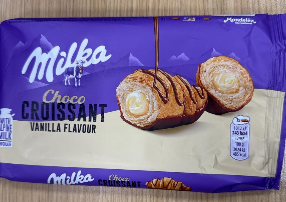 Zdjęcia - Choco croissant vanilla flavour Milka