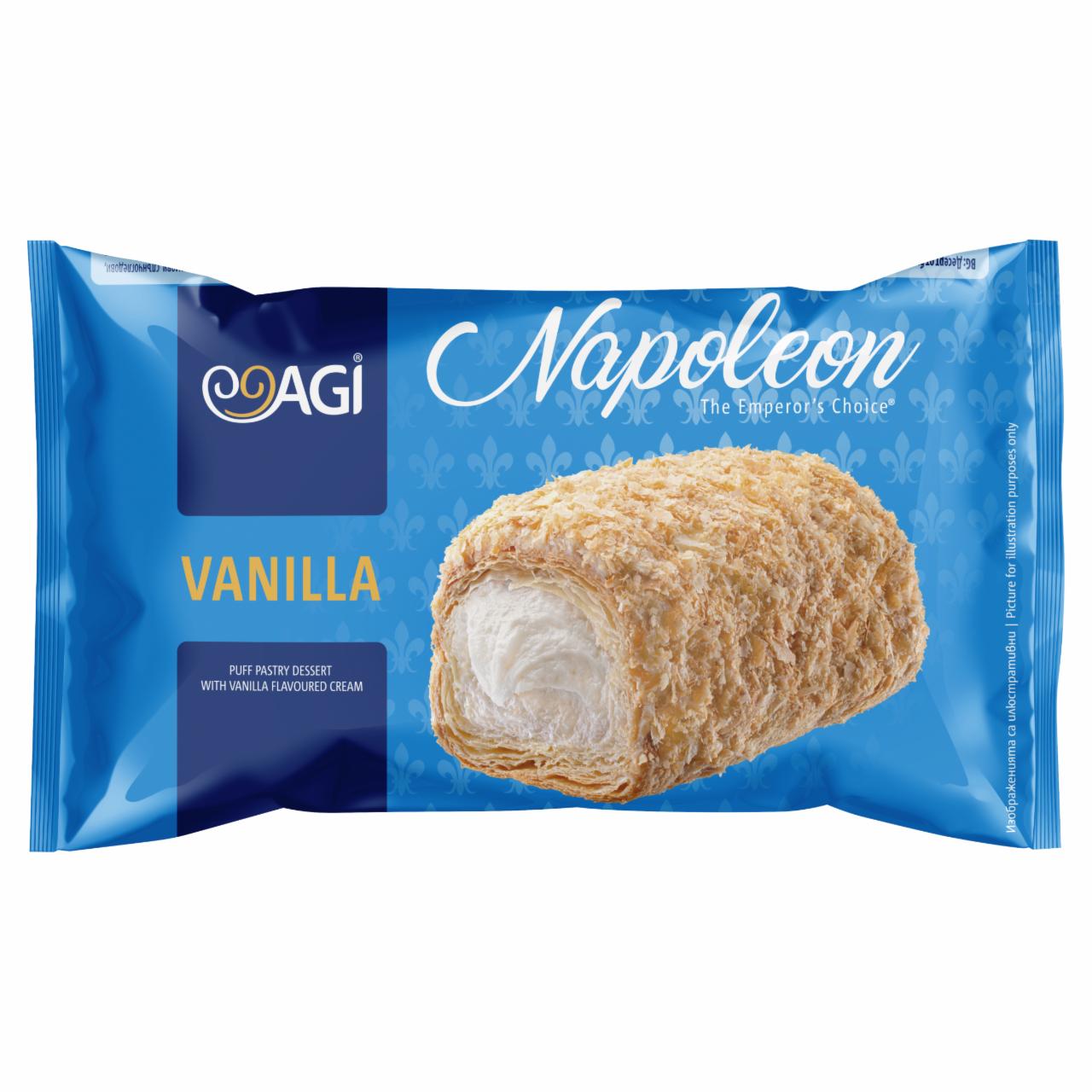 Zdjęcia - Agi Napoleon Deser z ciasta francuskiego z nadzieniem o smaku waniliowym 90 g