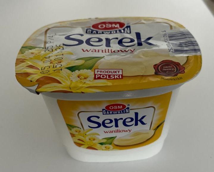 Zdjęcia - serek waniliowy Osm Garwolin