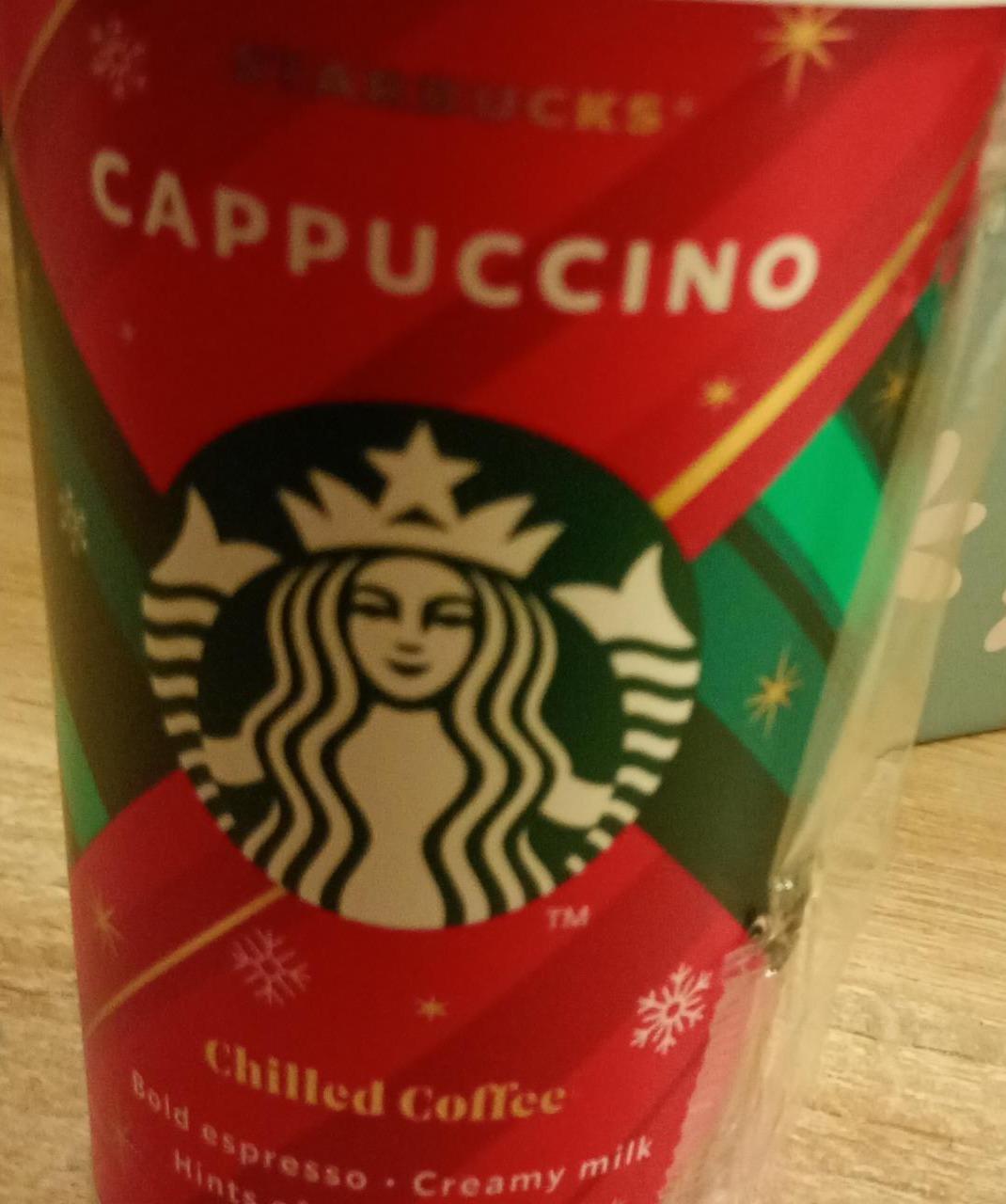 Zdjęcia - Cappuccino chilled coffe hint of cocoa Starbucks
