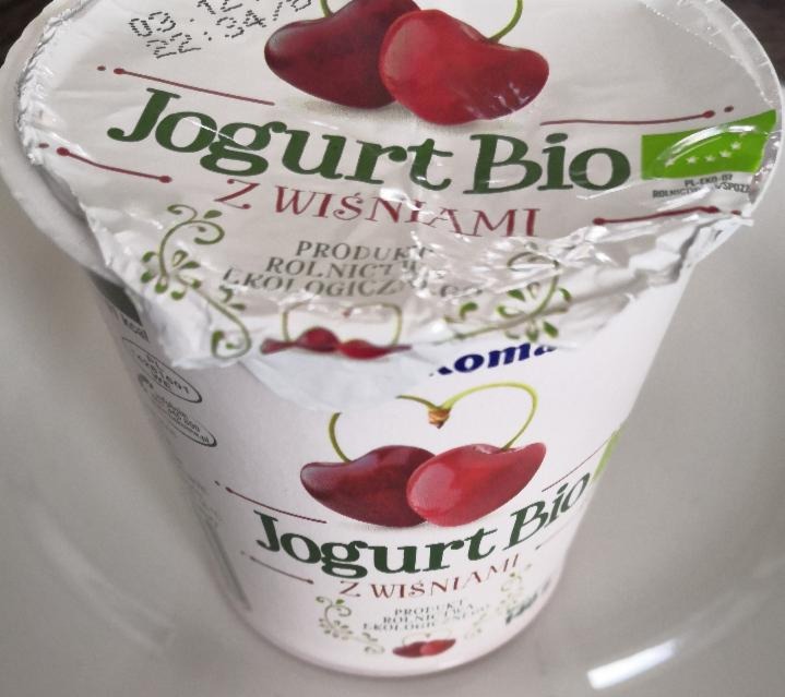 Zdjęcia - Jogurt Bio z wiśniami 140 g Bakoma