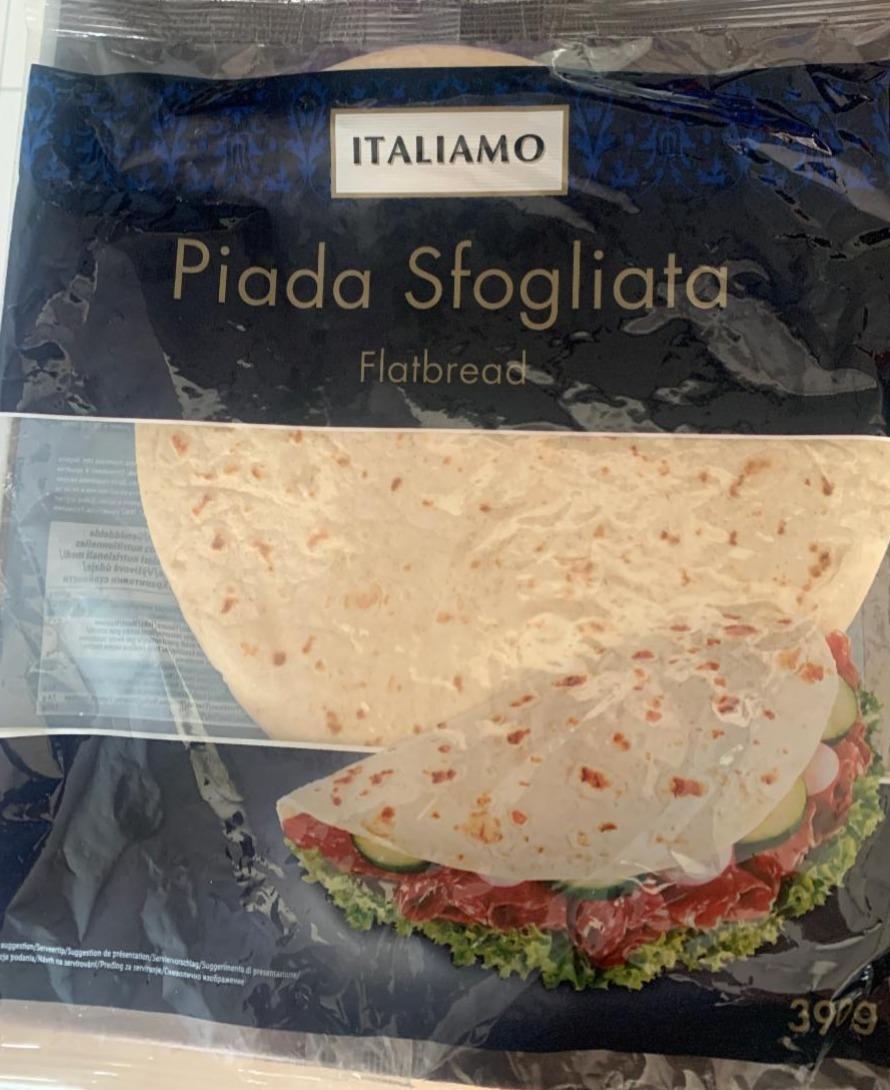 Zdjęcia - Piada Sofaligata Flatbread Italiamo