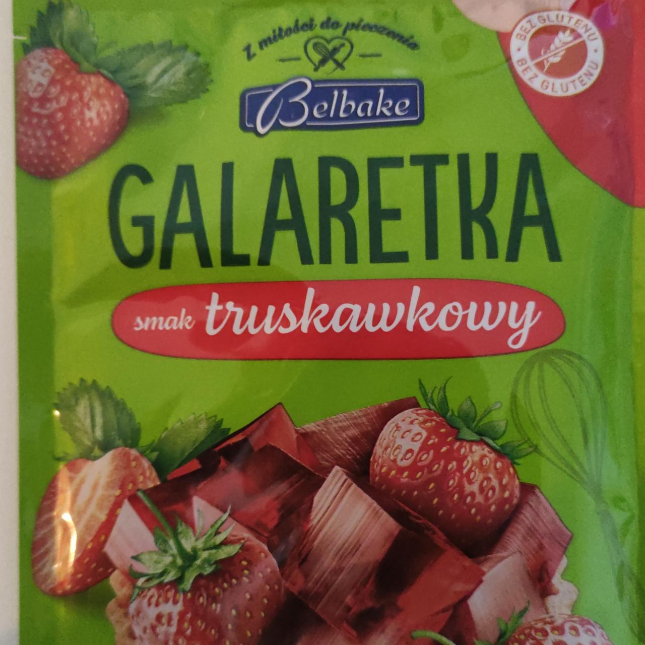 Zdjęcia - Galaretka smak truskawkowy Belbake