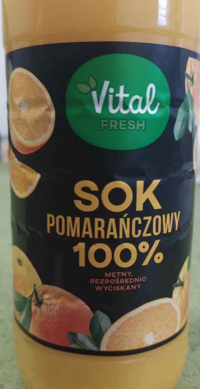Zdjęcia - sok pomarańczowy wyciskany Vital Fresh