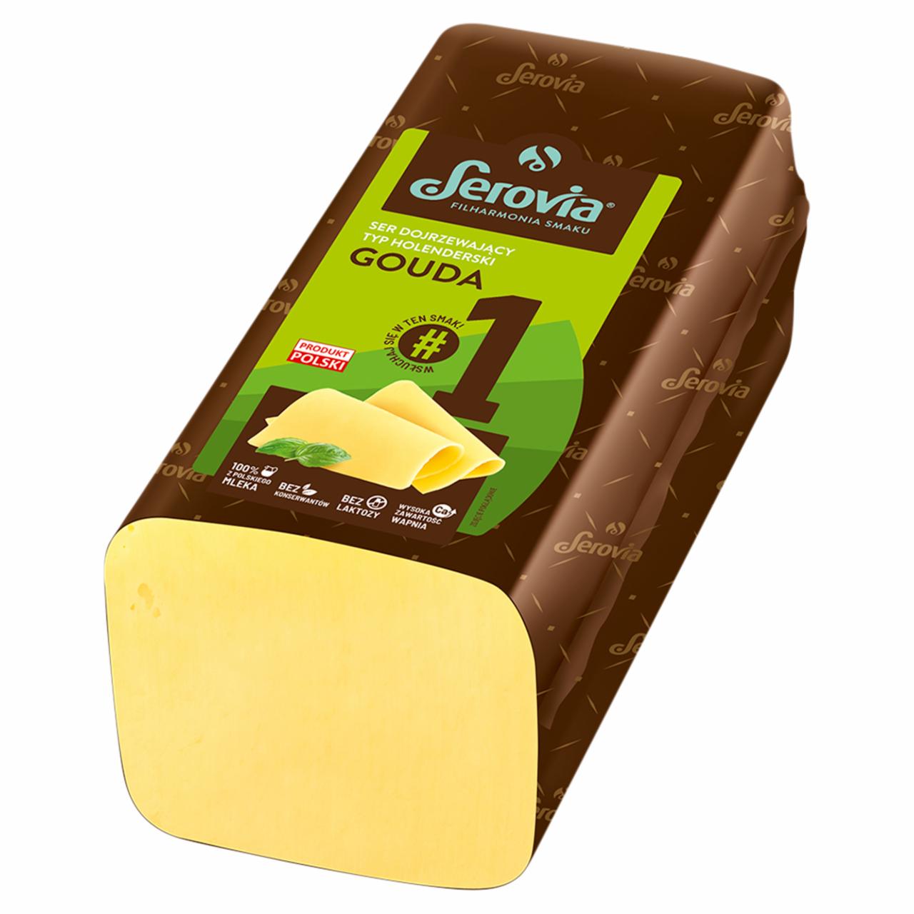 Zdjęcia - Serovia Ser dojrzewający typ holenderski gouda