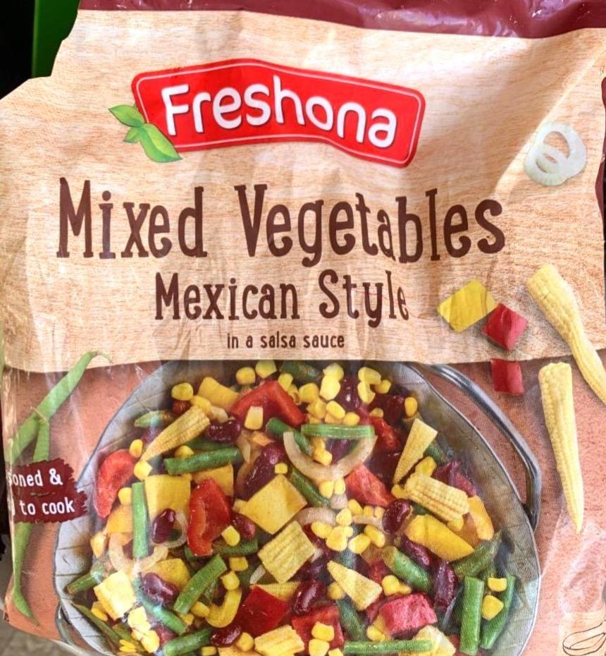 Zdjęcia - Warzywa na patelnie po meksykańsku w sosie salsa Freshona