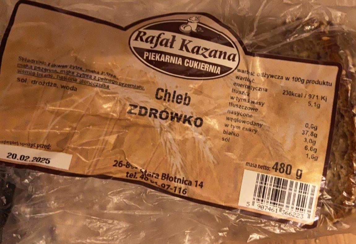 Zdjęcia - Chleb zdrówko Piekarnia cukiernia Rafał Kazana