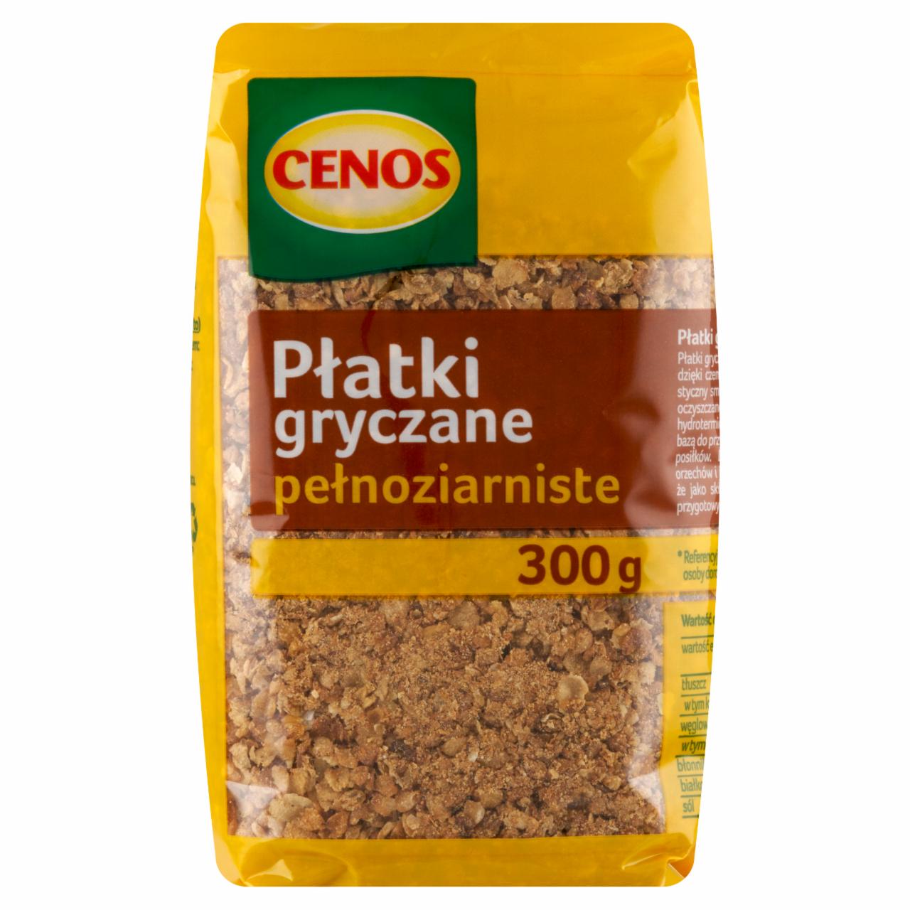 Zdjęcia - Cenos Płatki gryczane pełnoziarniste 300 g
