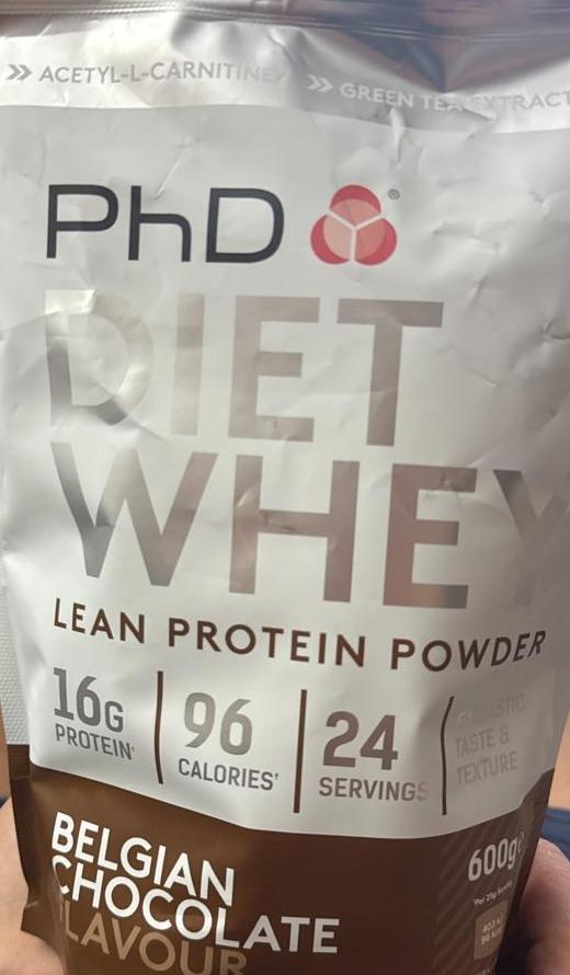 Zdjęcia - Diet whey belgian chocolate flavour PhD