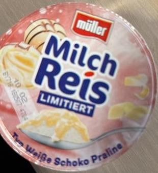 Zdjęcia - Milch reis limitiert typ weiße schoko praline Müller