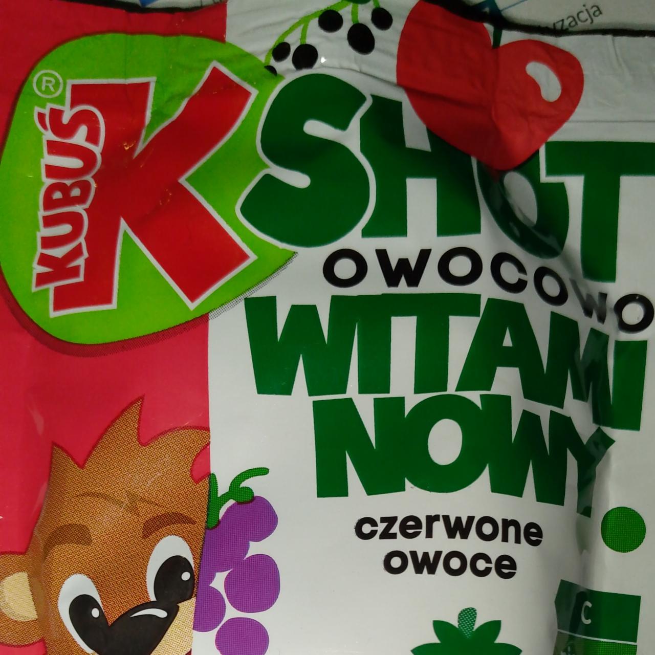 Zdjęcia - Shot owocowy witaminowy czerwone owoce Kubuś
