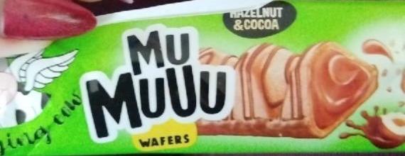Zdjęcia - Mu muuu wafers hazelnut & cocoa ABK