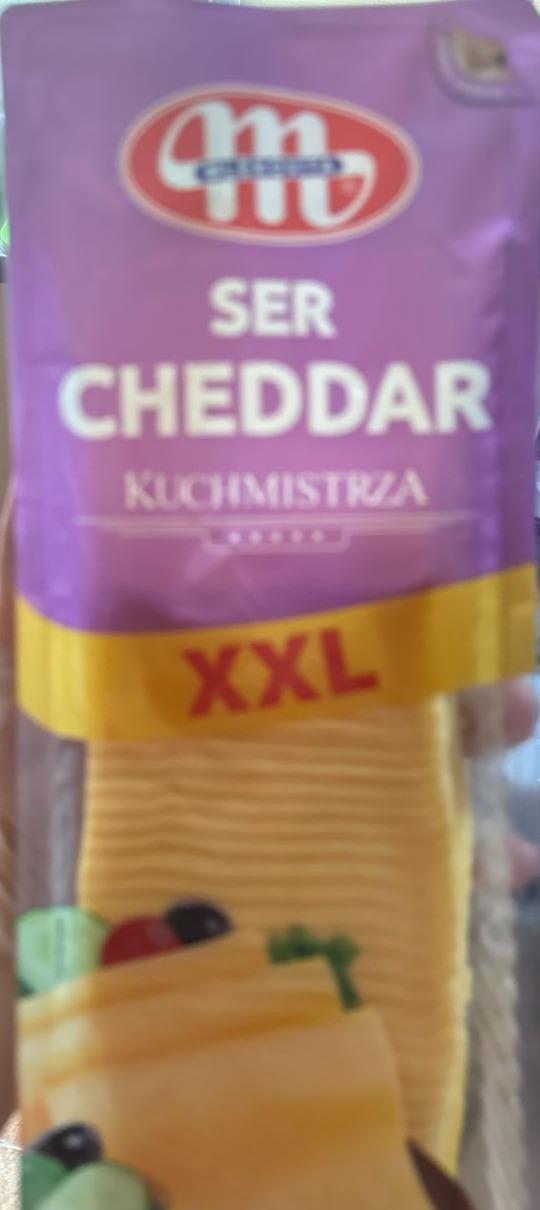 Zdjęcia - Ser Cheddar plastry Mlekovita