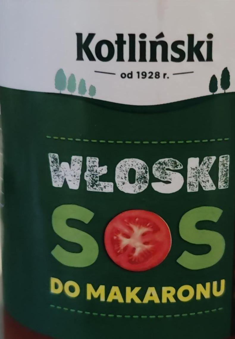 Zdjęcia - Woski sos do makaronu Kotliński