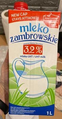 Zdjęcia - Mleko zambrowskie UHT 3,2 %