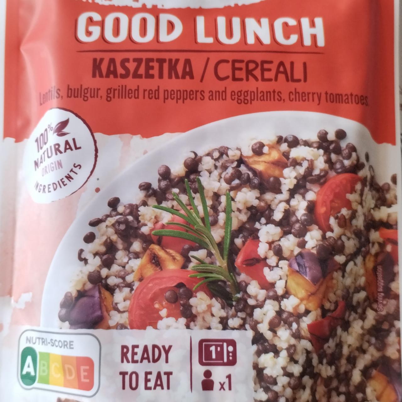 Zdjęcia - Bonduelle Good Lunch Kaszetka Mieszanka soczewicy bulguru warzyw grillowanych pomidorków 250 g