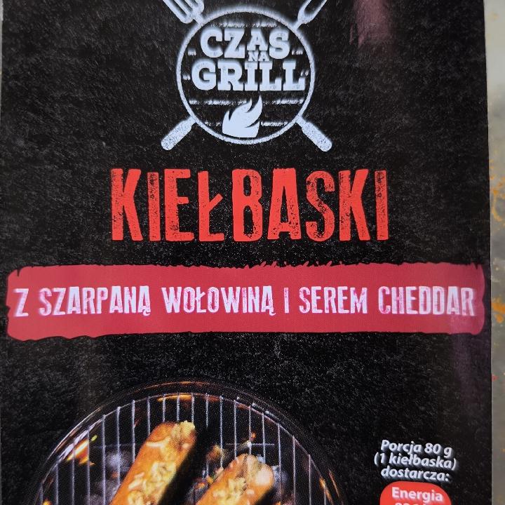 Zdjęcia - Kiełbaski z szarpaną wołowiną i serem cheddar Czas na Grill