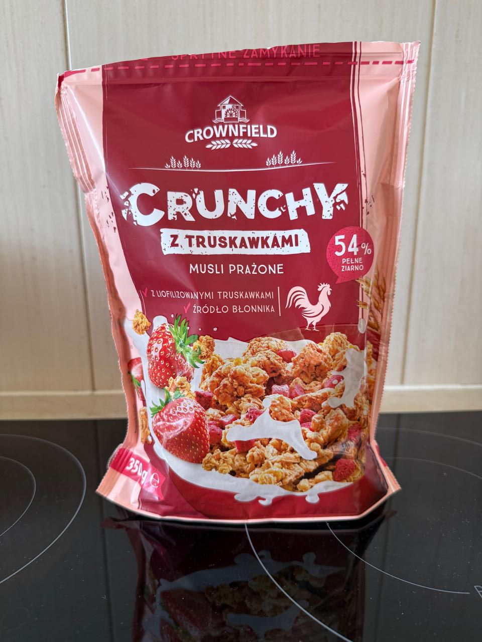 Zdjęcia - Crunchy musli prażone z truskawkami Crownfield