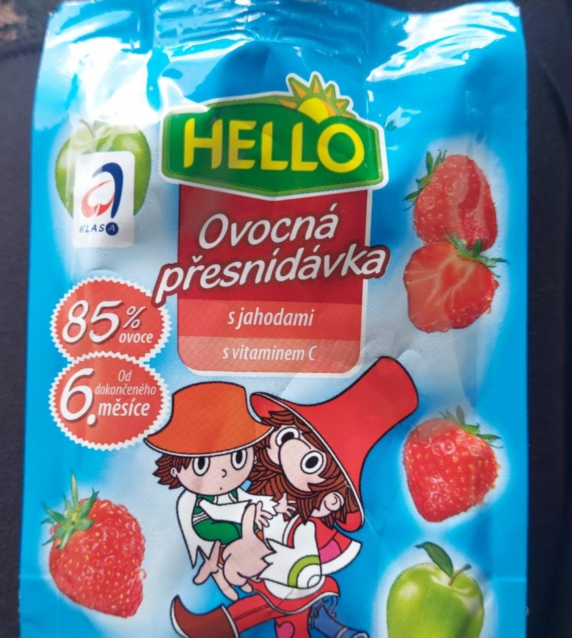 Zdjęcia - Ovocná přesnídávka s jahodami Hello