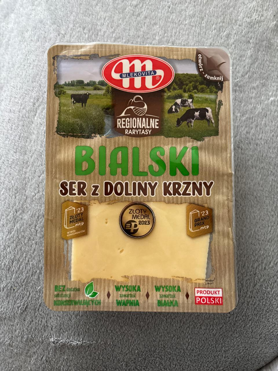 Zdjęcia - Bialski ser z doliny krzyny Mlekovita