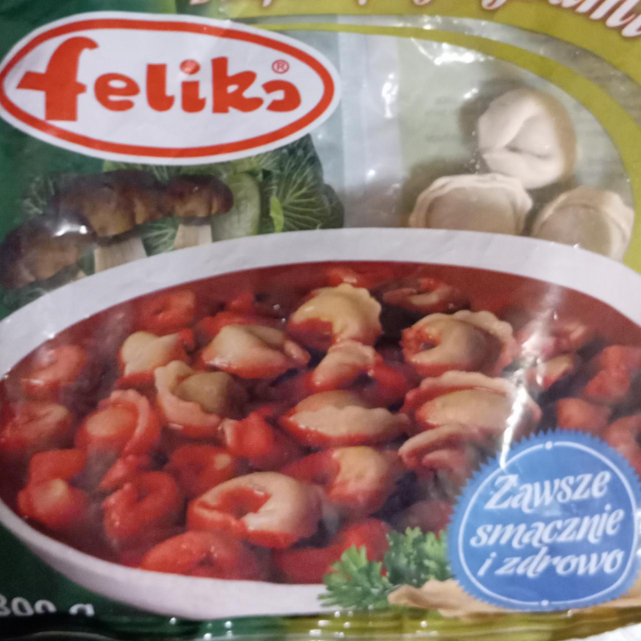 Zdjęcia - Uszka z kapustą i grzybami Feliks