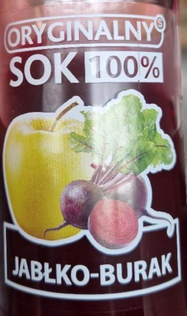 Zdjęcia - Sok 100% jabłko burak Oryginalny sok