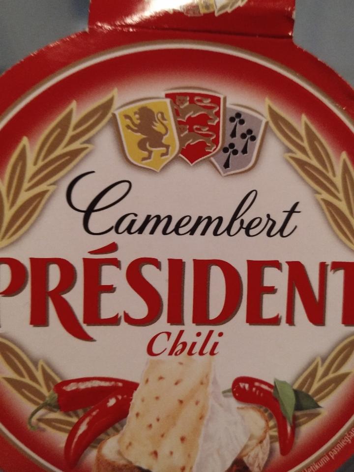 Zdjęcia - Président Ser Camembert chili 120 g