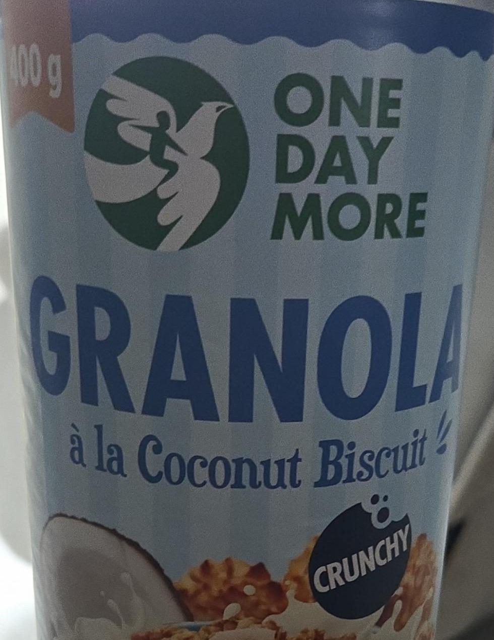 Zdjęcia - Granola a la coconut biscuit crunchy One day more