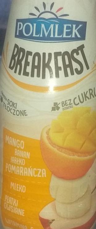Zdjęcia - Polmlek breakfast mango,jabłko,banan,pomarańcza
