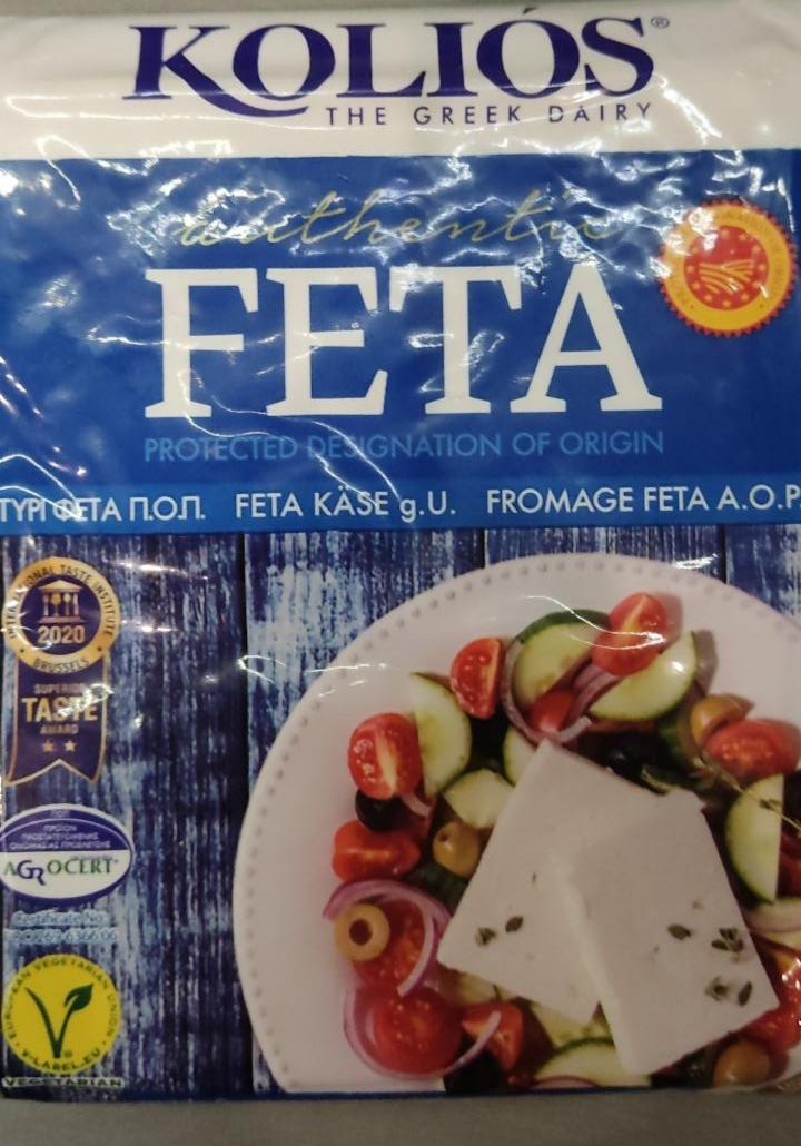 Zdjęcia - Koliós Ser feta 0,200 kg