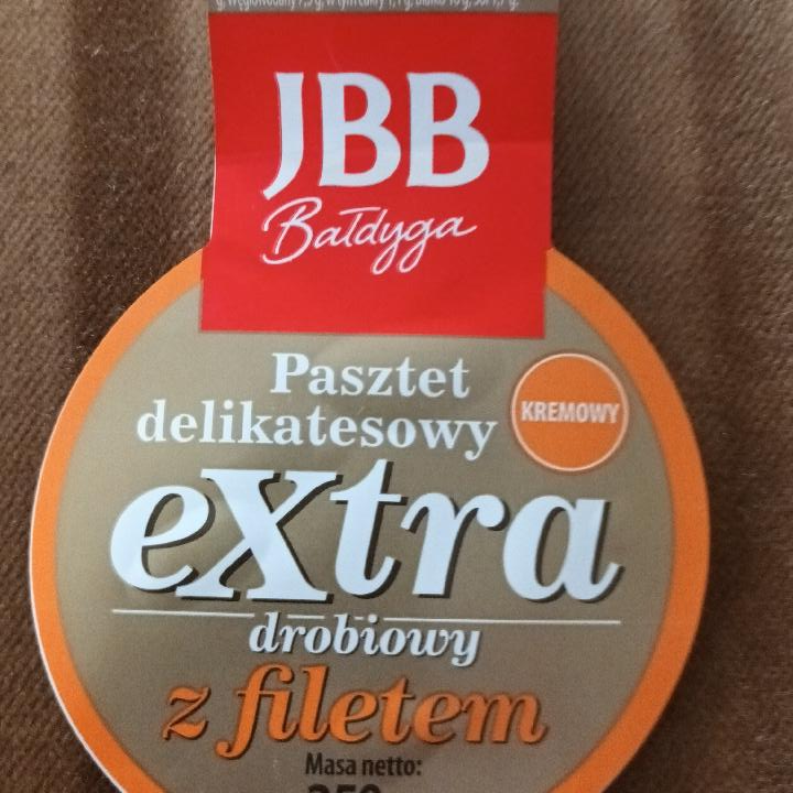 Zdjęcia - Pasztet delikatesowy extra drobiowy z filetem JBB Bałdyga