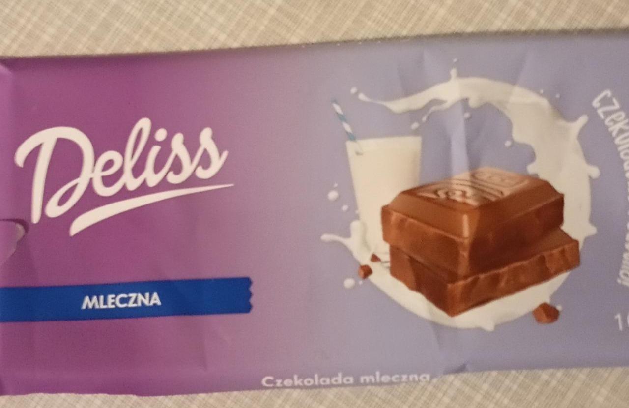 Zdjęcia - Czekolada Mleczna Deliss