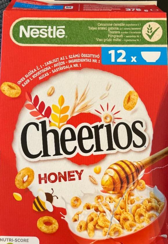 Zdjęcia - Nestlé Cheerios Zbożowe kółeczka z miodem 375 g