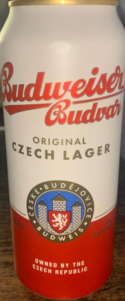 Zdjęcia - Original czech lager Budweiser Budvar