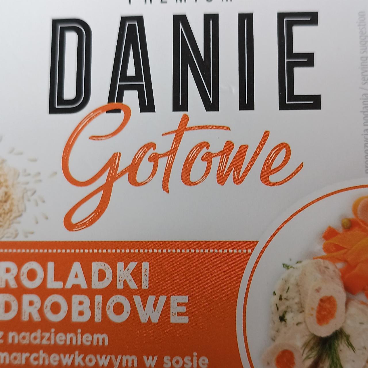 Zdjęcia - Roladki drobiowe z nadzieniem marchewkowym w sosie koperkowym Sokołów