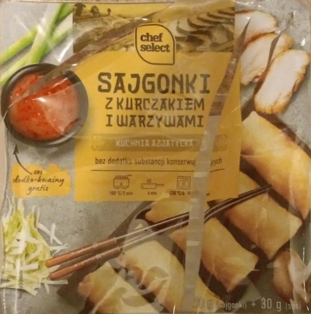 Zdjęcia - Sajgonki z kurczakiem i warzywami Chef Select