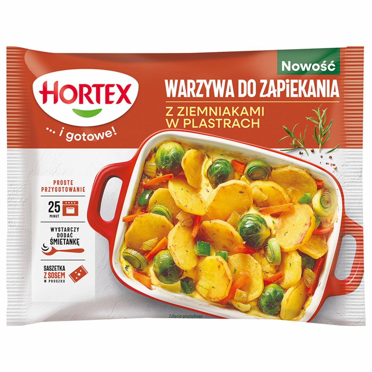 Zdjęcia - Hortex Warzywa do zapiekania z ziemniakami w plastrach 450 g