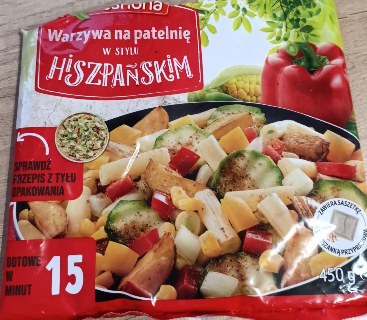 Zdjęcia - Warzywa na patelnie w stylu hiszpańskim Freshona