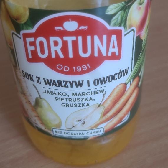 Zdjęcia - Sok z warzyw i owoców jabłko marchew pietruszka gruszka Fortuna