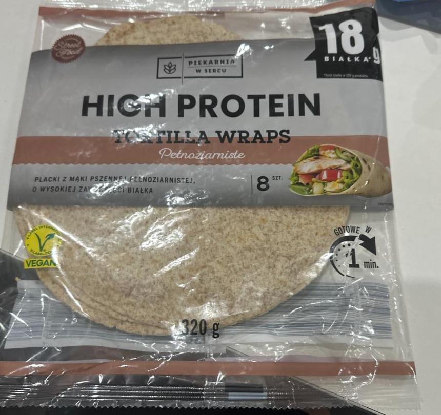 Zdjęcia - High protein tortilla wraps Lidl